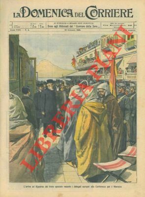 L'arrivo ad Algesiras del treno speciale recante i deleganti europei …