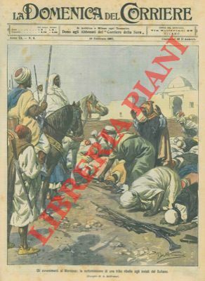 Sottomissione di una tribù ribelle agli inviati del Sultano.