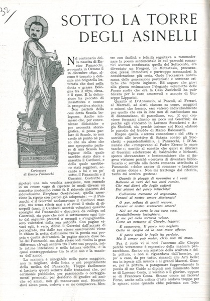 Sotto la Torre degli Asinelli.