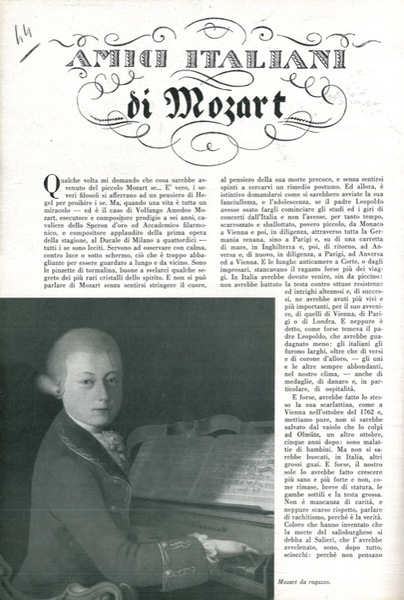Amici italiani di Mozart.