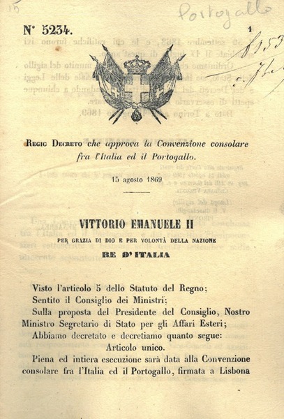 con cui si approva la Convenzione consolare tra Italia e …