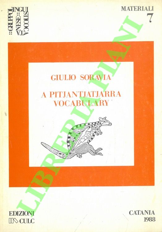 A Pitjantjatjarra Vocabulary.