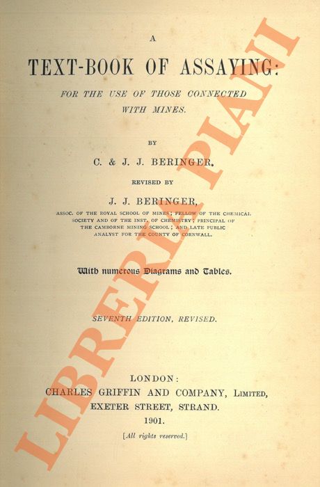 A Text-Book of Assaying for the Use of Those Connected …