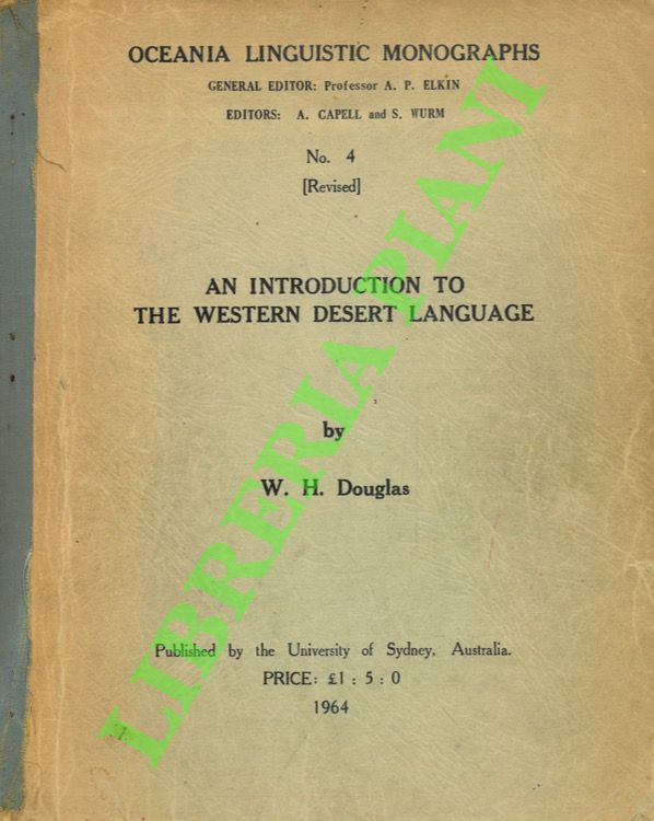 An introduction to the Western Desert Languages.