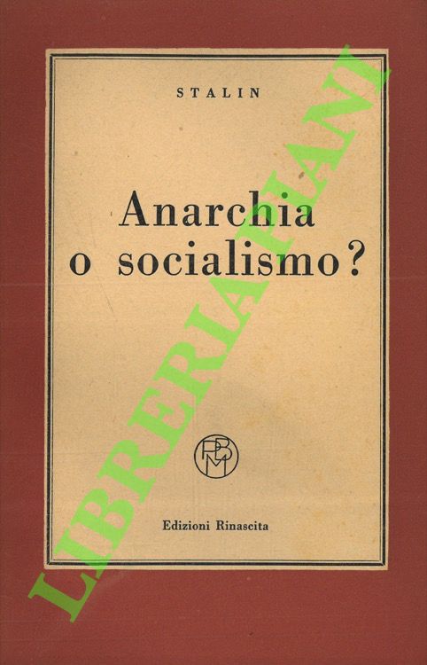 Anarchia o socialismo?