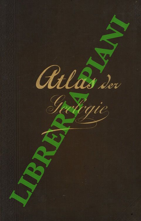 Atlas der geologie (Berghaus' Physikalischer Atlas, Abteilung I). 15 Kolorierte …
