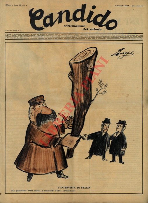 Candido. Settimanale del sabato. 1953.