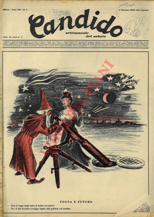 Candido. Settimanale del sabato. 1956.