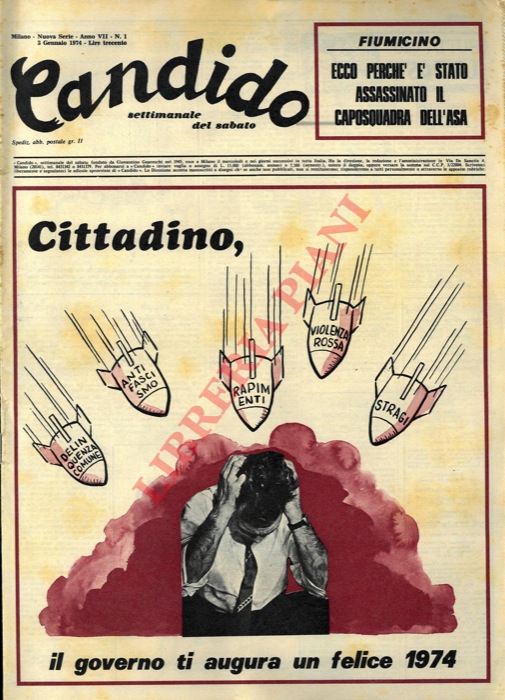 Candido. Settimanale del sabato. 1974.
