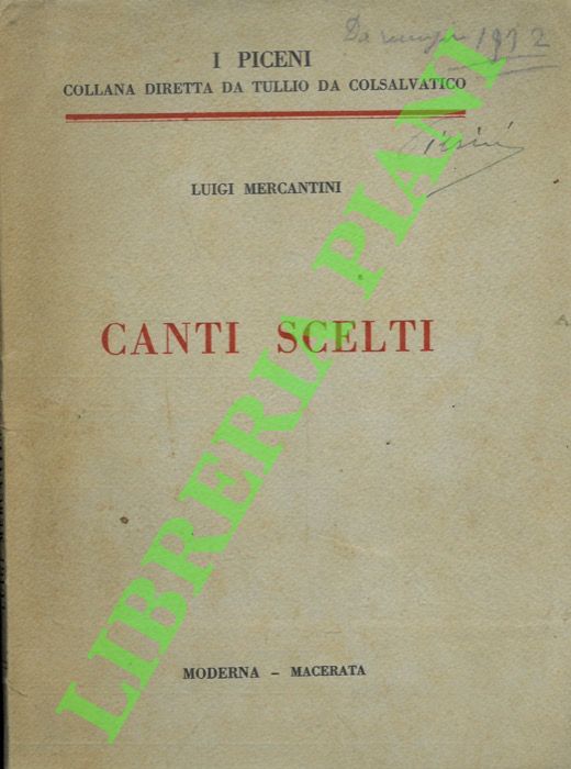 Canti scelti.