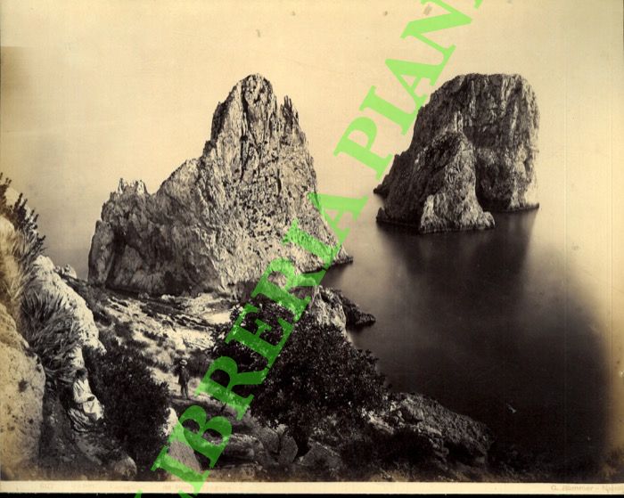 Capri. I faraglioni da Punta Tragara.