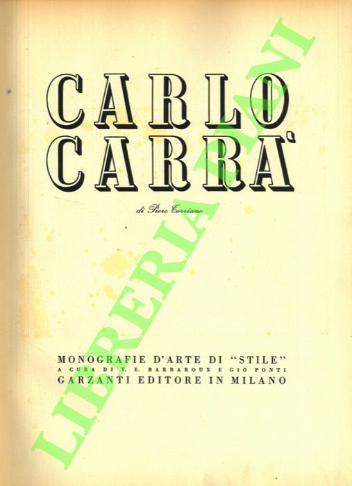 Carlo Carrà.