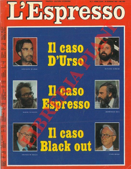 Caso D'Urso. E Curcio mandò a dire.