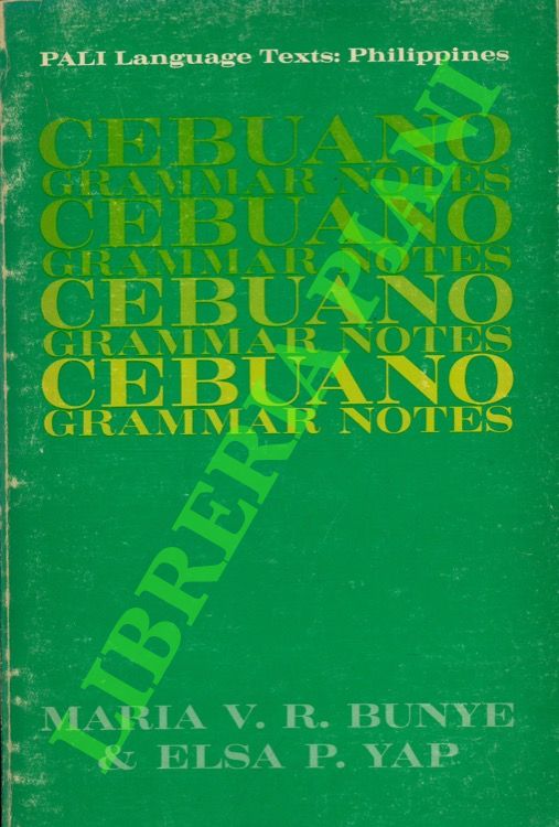 Cebuano. Grammar Notes.
