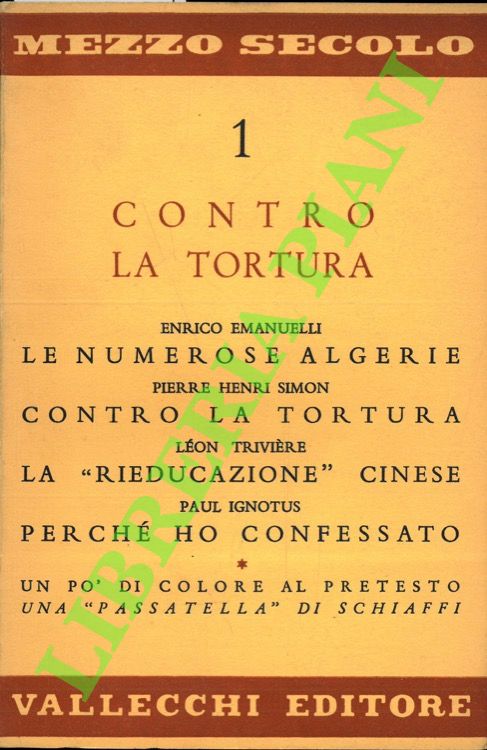 Contro la tortura.