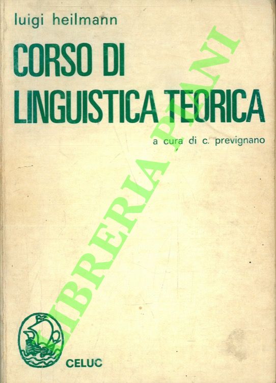 Corso di linguistica teorica.