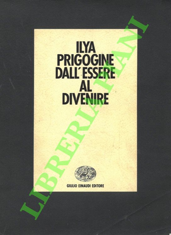Dall'essere al divenire. Tempo e complessità nelle scienze fisiche.