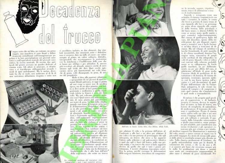 Decadenza del trucco.