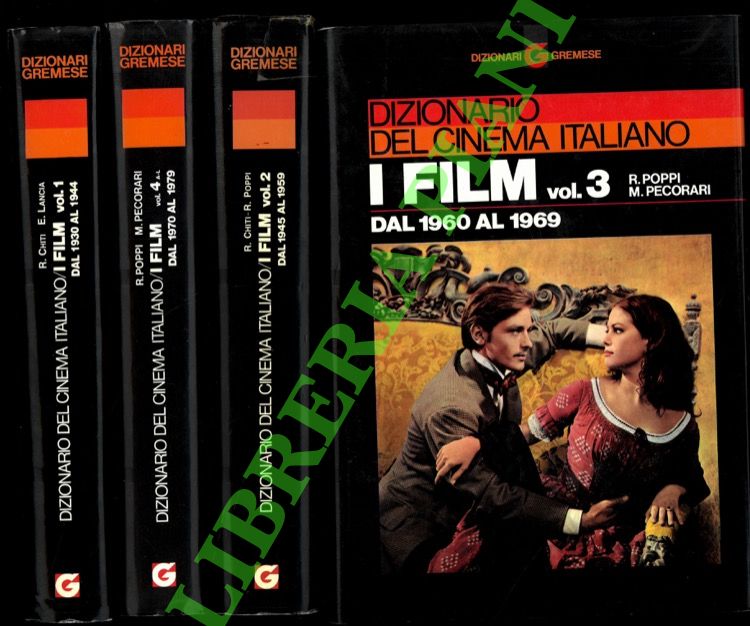 Dizionario del cinema italiano. I film. Vol. 1: Dal 1930 …