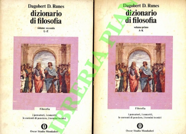 Dizionario di filosofia.