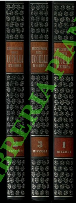 Enciclopedia degli uccelli d'Europa.