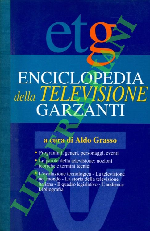 Enciclopedia della televisione Garzanti.