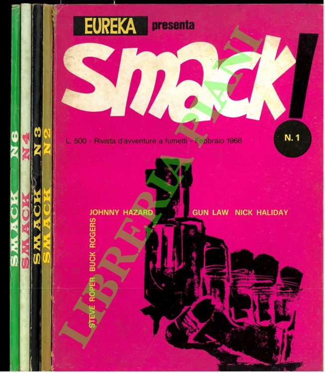 Eureka presenta Smack! Rivista d'avventure a fumetti.