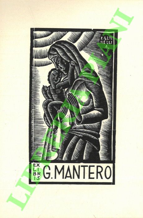 Ex libris G. Mantero.