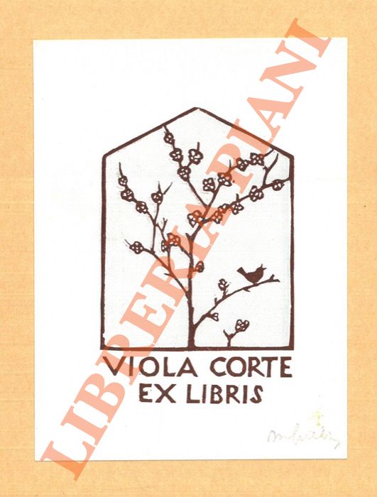 Ex libris Viola Corte.