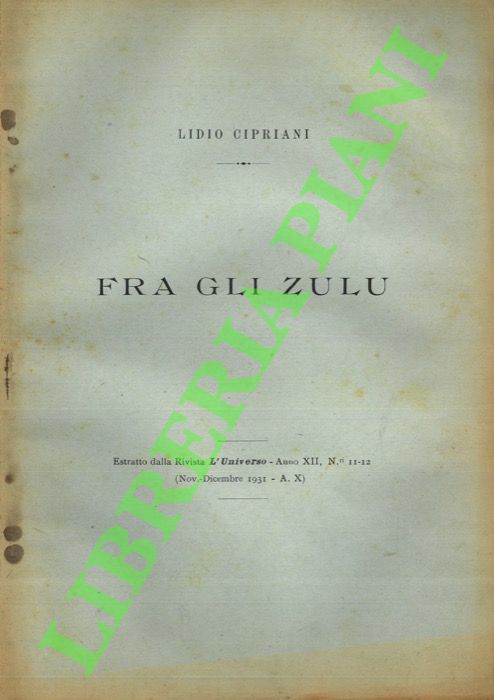 Fra gli Zulu.