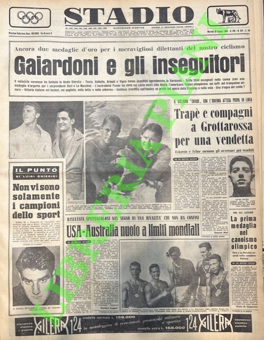 Gaiardoni e gli inseguitori. Ancora due medaglie d'oro per i …