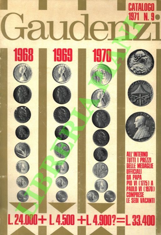Gaudenzi. Catalogo 1971, n° 9.