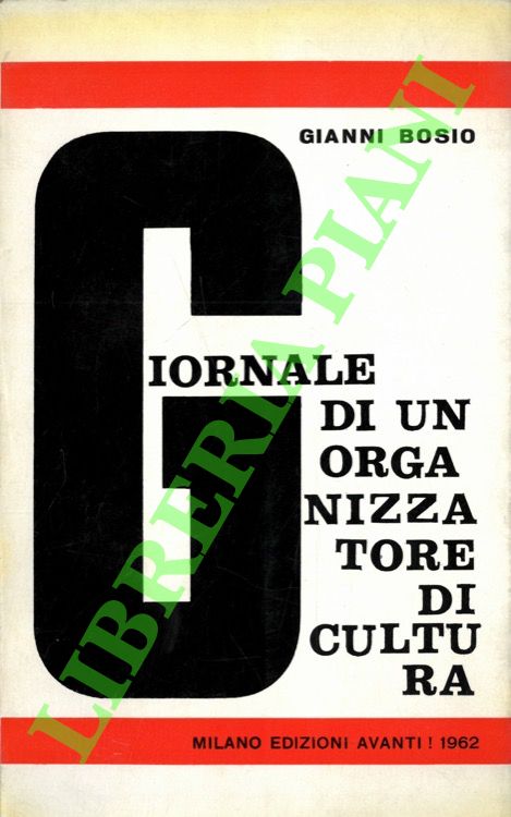 Giornale di un organizzatore di cultura.