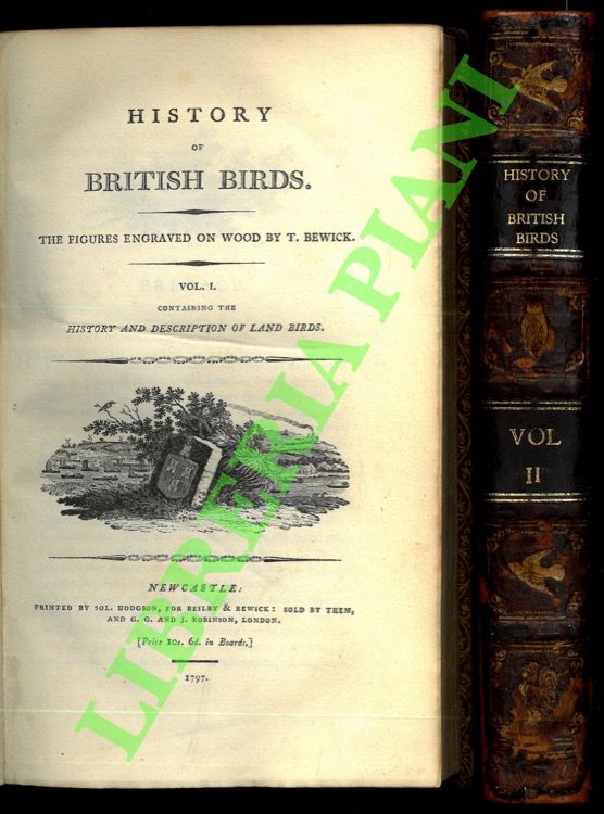 History of British birds. The figures engraved on wood by …