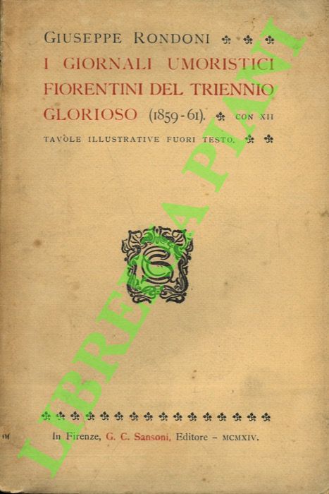 I giornali umoristici fiorentini del triennio glorioso (1859-61).