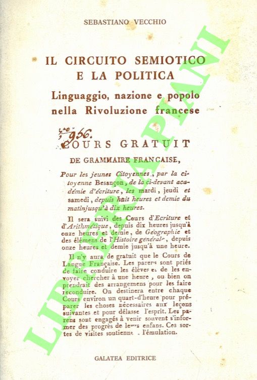 Il circuito semiotico e la politica. Linguaggio, nazione e popolo …