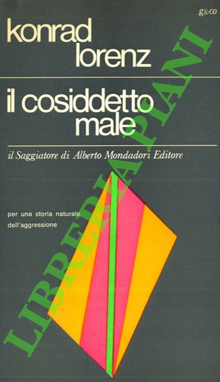 Il cosiddetto male. Per una storia naturale dell'aggressione.