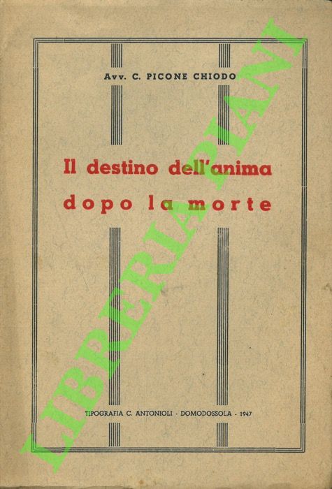 Il destino dell'anima dopo la morte.