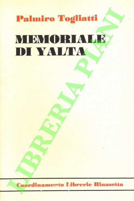 Il memoriale di Yalta.