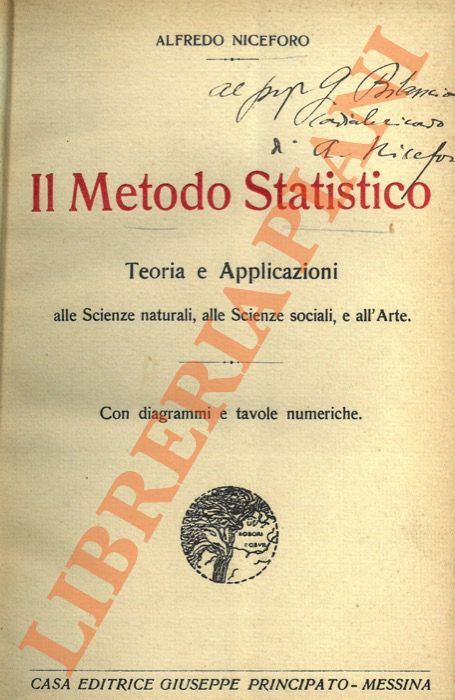 Il metodo statistico. Teoria e applicazioni alle scienze naturali alle …
