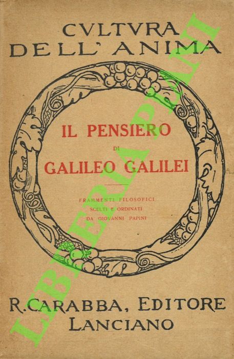 Il pensiero di Galileo Galilei.