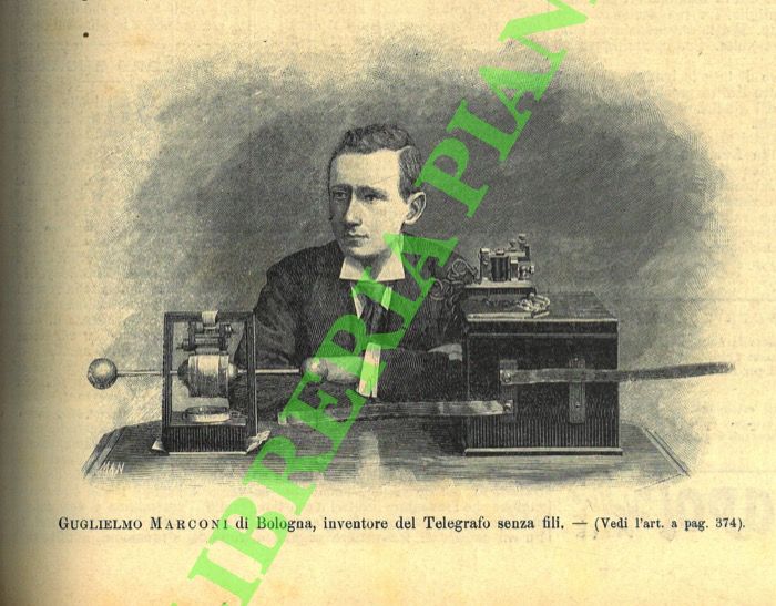 Il telegrafo senza fili. - Gli esperimenti di G. Marconi …