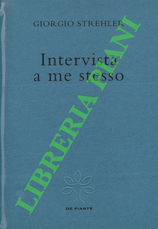 Intervista a me stesso.