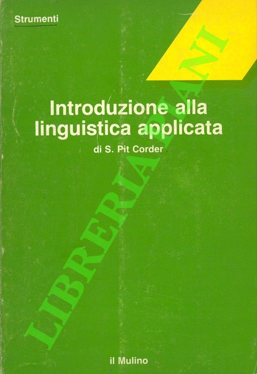 Introduzione alla linguistica applicata.