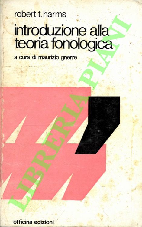 Introduzione alla teoria fonologica.