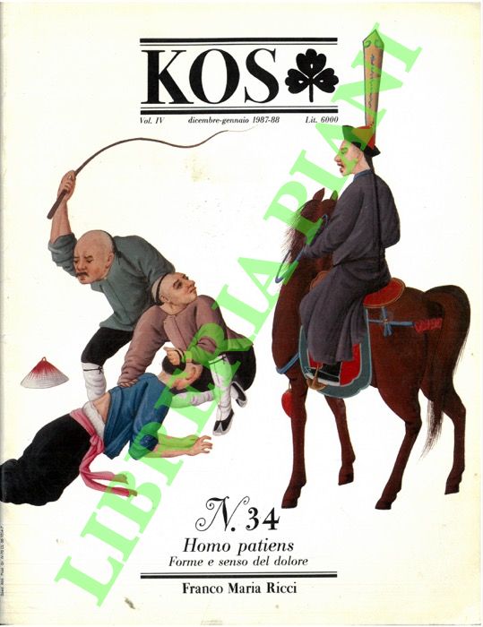 KOS. 34. Rivista di cultura e storia delle scienze mediche, …