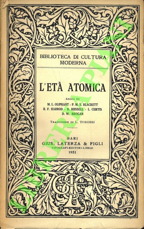 L'età atomica.