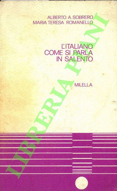 L'italiano come si parla in Salento.