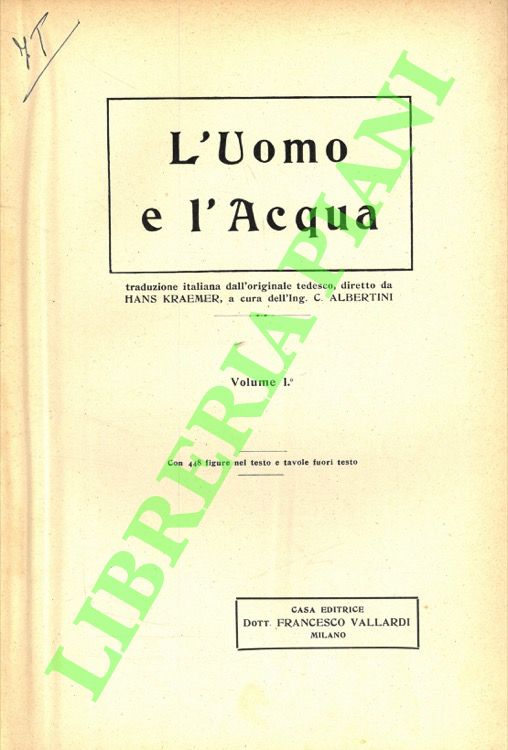L'uomo e l'acqua.