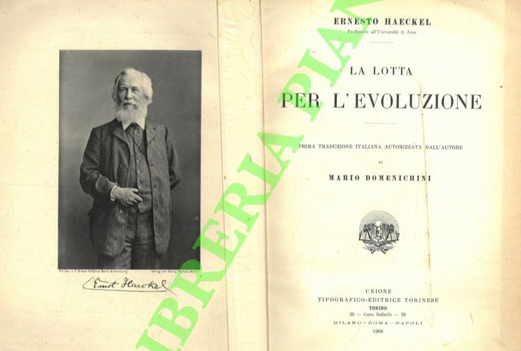 La lotta per l'evoluzione. Prima traduzione italiana autorizzata dall'autore di …